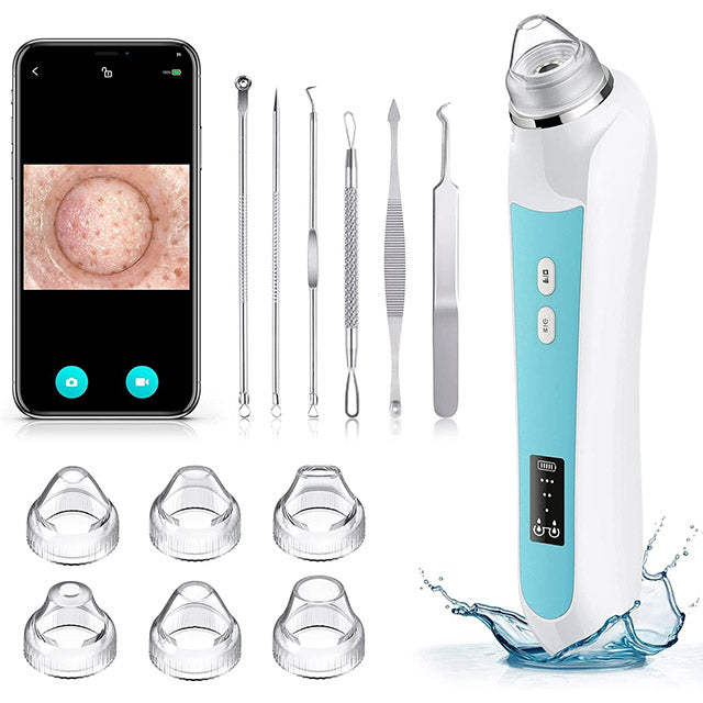Aspirateur de Peau avec Caméra - Nettoyant Pores Profond