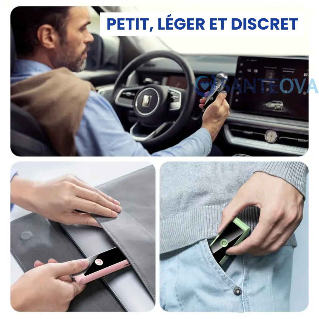 Alcuro™ – Ethylotest Électronique avec Affichage LED