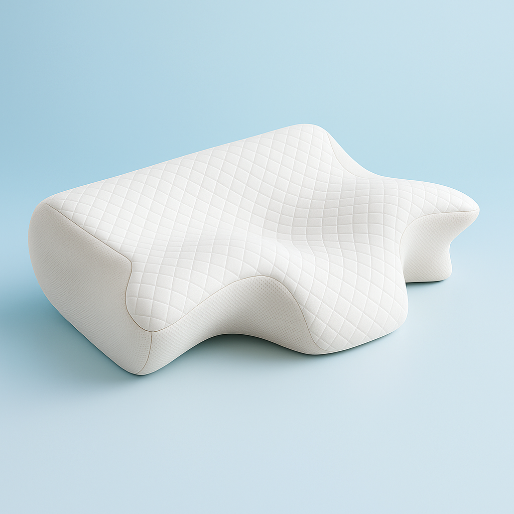 Alignova™ – Oreiller Cervical Ergonomique à Mémoire de Forme 2 en 1
