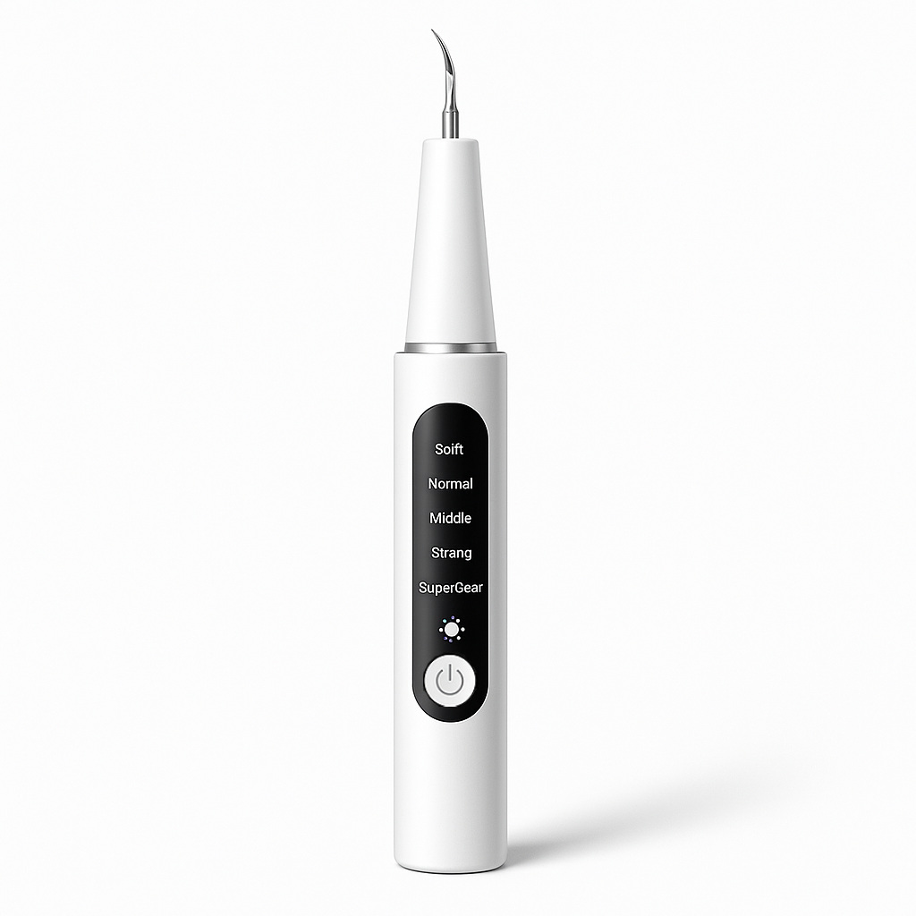 AquaDent™ – Détartreur Dentaire Électrique Rechargeable à 4 Embouts