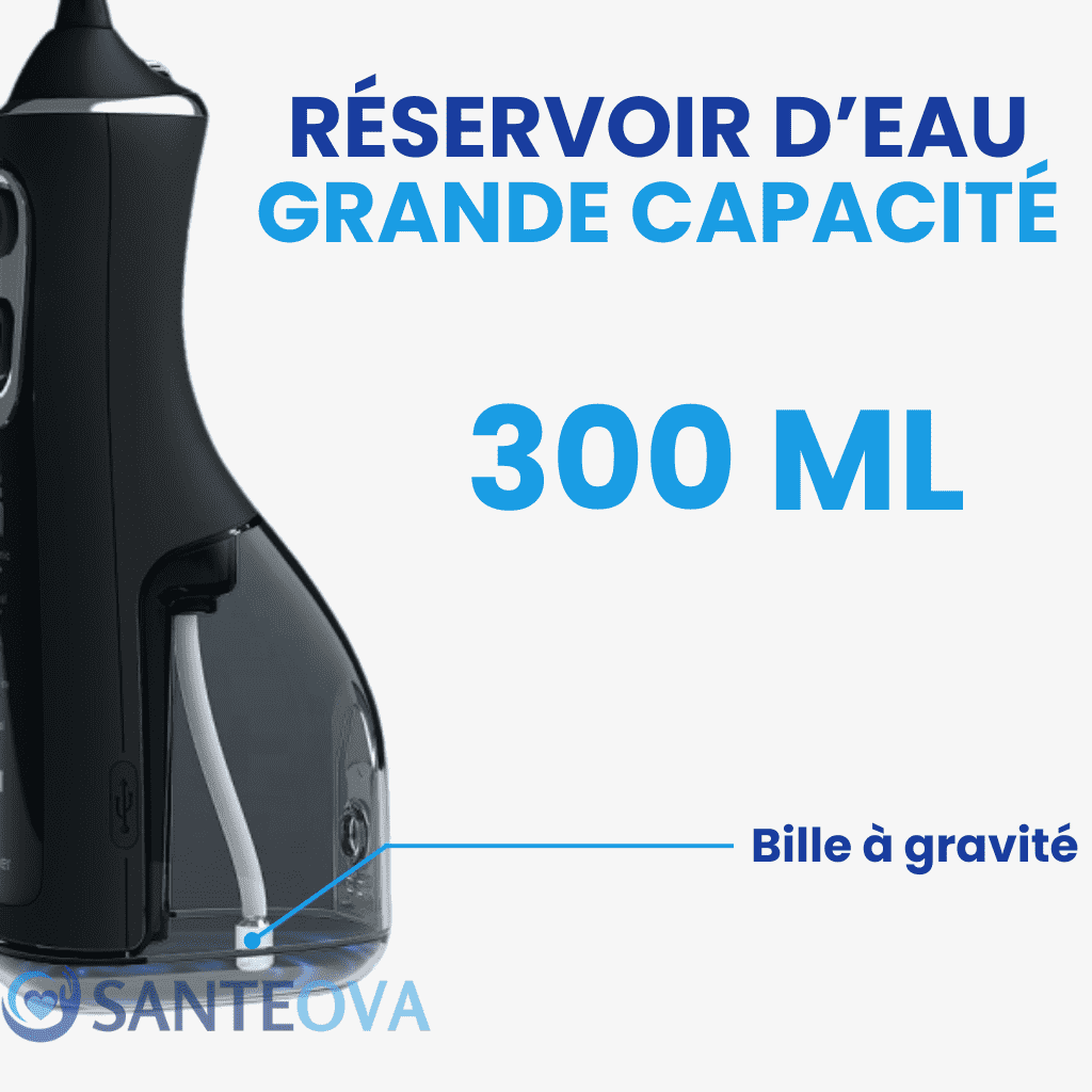 Aquadyn™ – Jet Dentaire Hydropulseur avec 5 Modes de Pression
