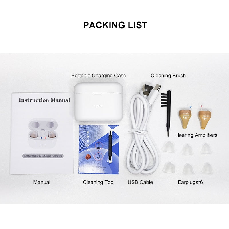 AudiaNova™ – Appareils Auditifs Rechargeables & Invisibles pour un Son Clair