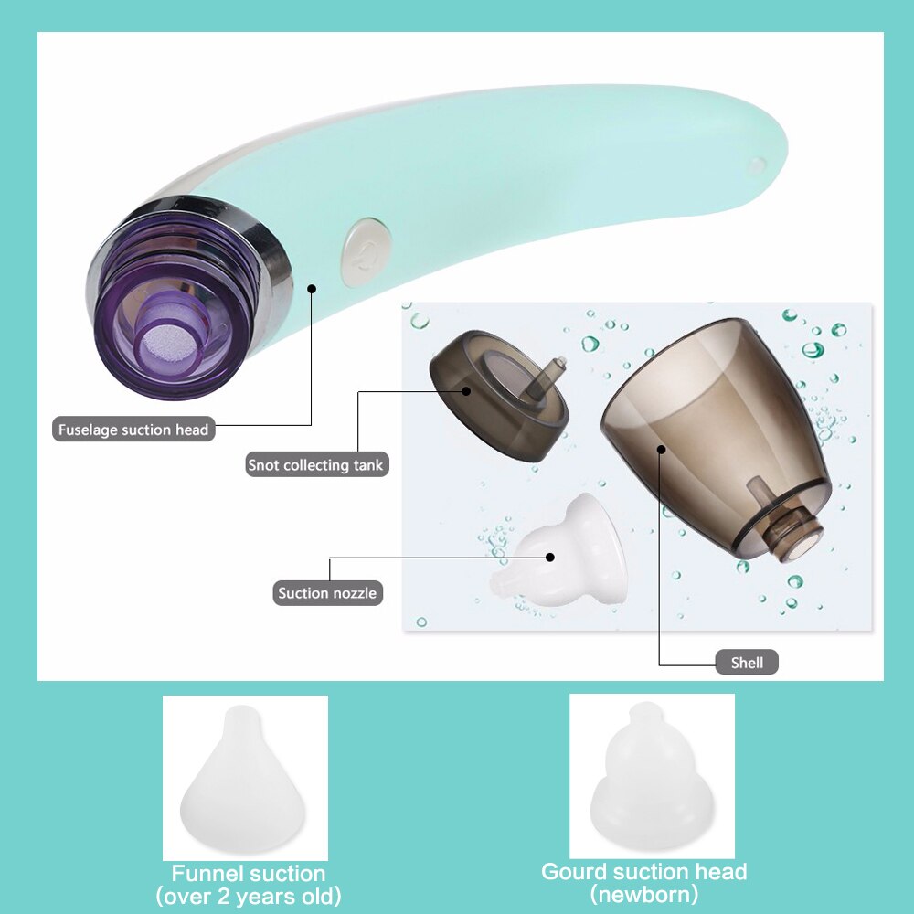 BabyClear™ – Aspirateur Nasal Bébé Électrique Doux & Efficace