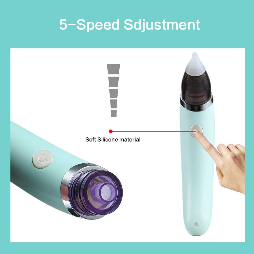 BabyClear™ – Aspirateur Nasal Bébé Électrique Doux & Efficace