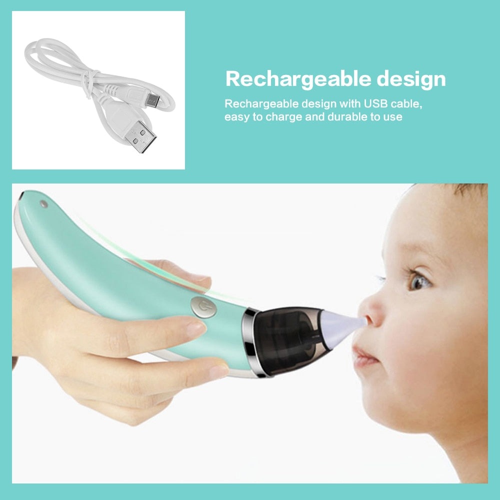 BabyClear™ – Aspirateur Nasal Bébé Électrique Doux & Efficace