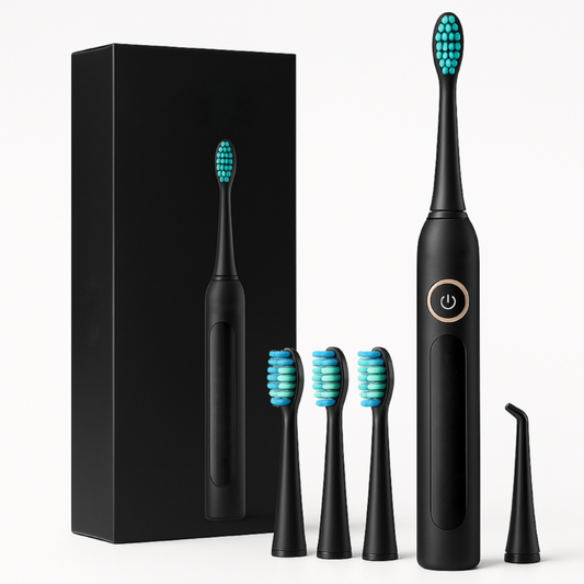 ClariClean™ – Brosse à Dents Électrique Automatique, avec 5 modes d’intensité