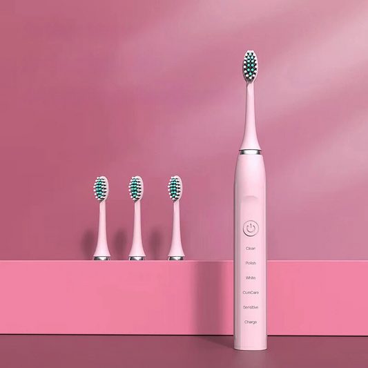 CleanFlex™ – Brosse à Dents Sonique Non-Rechargeable Élimination de Plaque