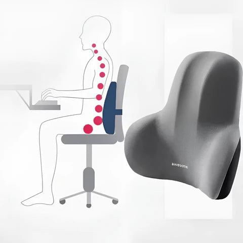 Coussin Lombaire Ergonomique En Mousse à Mémoire de Forme