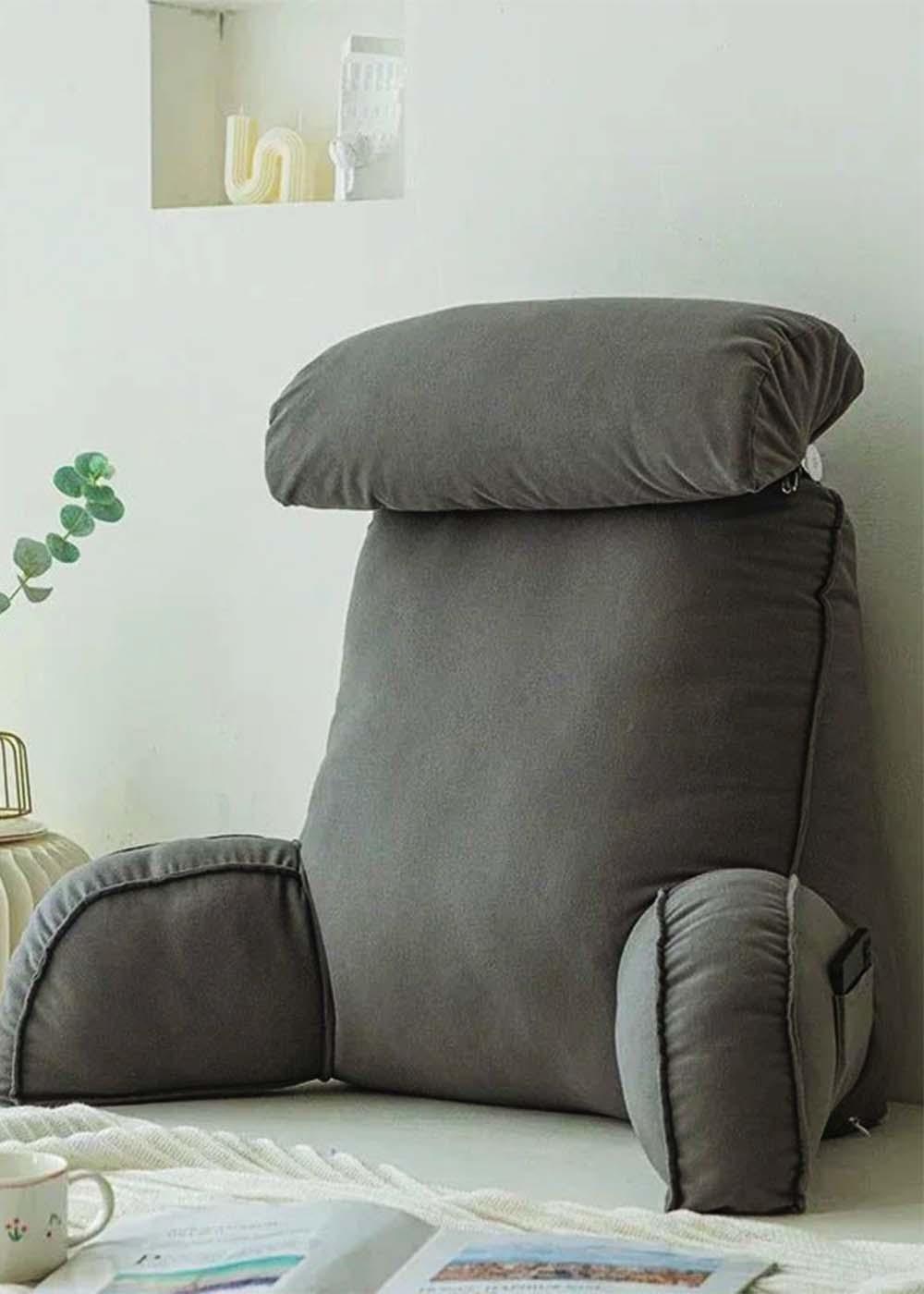 LuxLire™ – Coussin de Lecture Ergonomique pour Lit avec Mousse Mémoire
