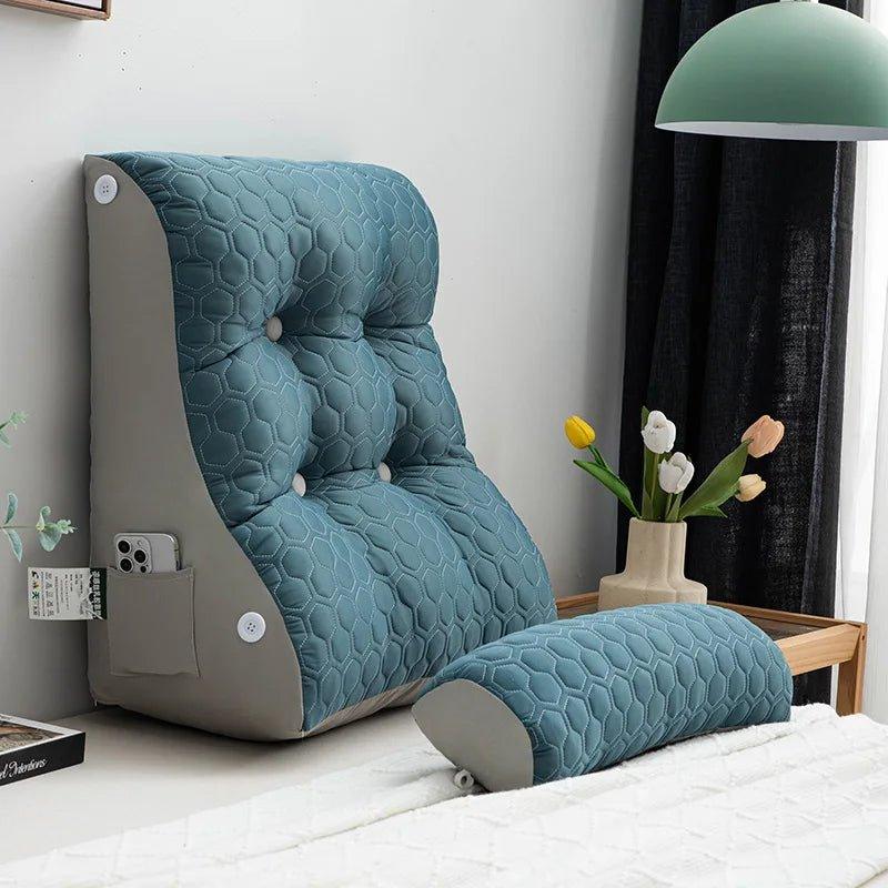 LiseThera™ – Coussin de Lecture Ergonomique pour Lit, Soutien & Confort