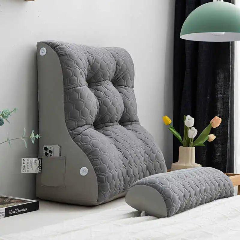 LiseThera™ – Coussin de Lecture Ergonomique pour Lit, Soutien & Confort