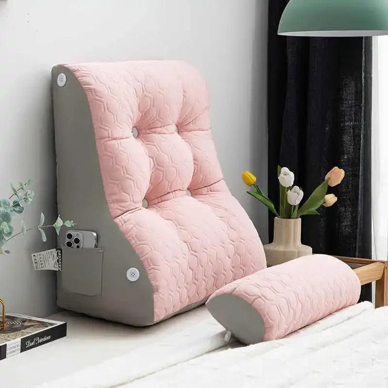 LiseThera™ – Coussin de Lecture Ergonomique pour Lit, Soutien & Confort