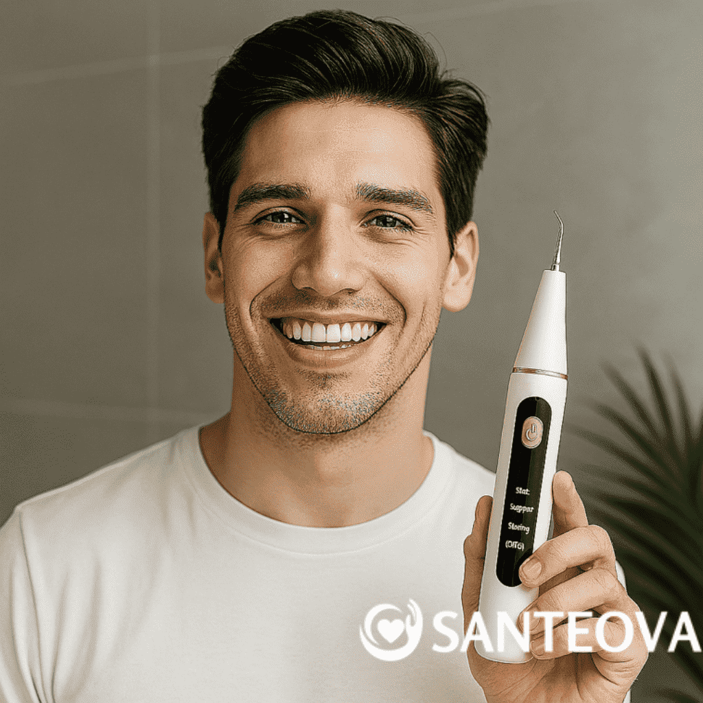 Dentapulse™ – Détartreur Dentaire Ultrason pour Plaque & Tartre à Domicile