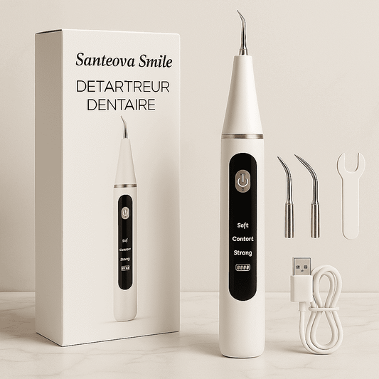 Dentapulse™ – Détartreur Dentaire Ultrason pour Plaque & Tartre à Domicile