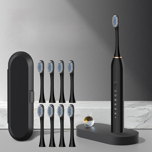 GlowSmile™ – Brosse à Dents Sonique Rechargeable avec Modes Multiples
