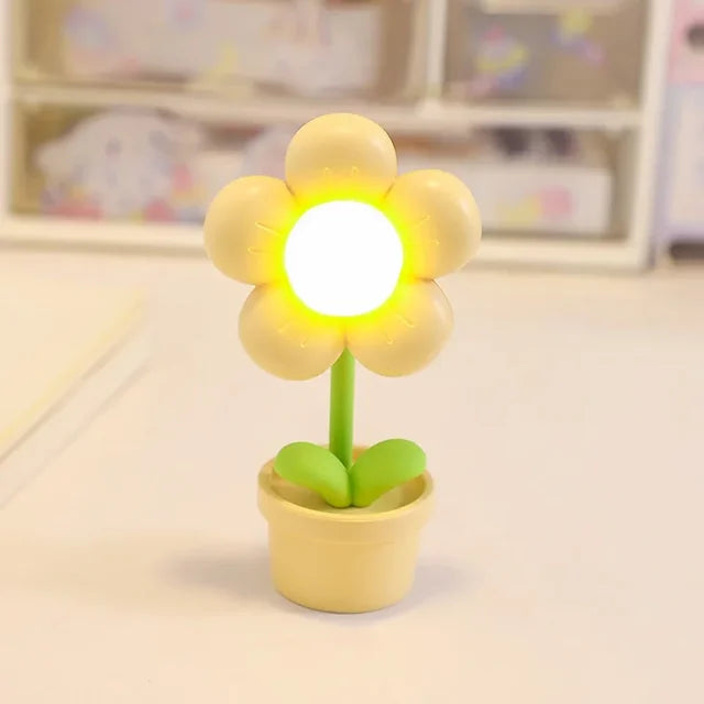 Lampe de Table Florale Élégante