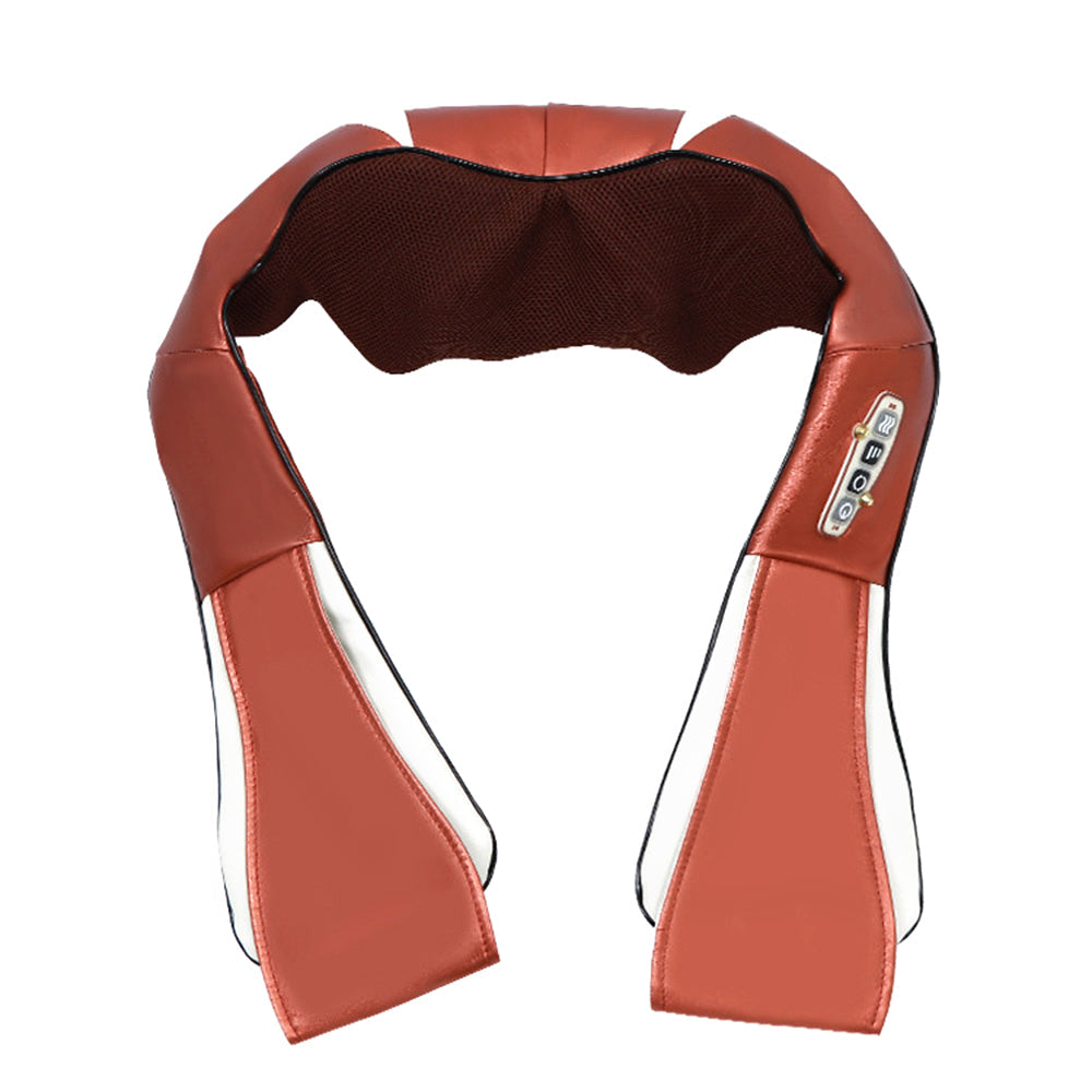 NeckEase™ – Masseur de Cou avec Pétrissage Profond & Chaleur Apaisante