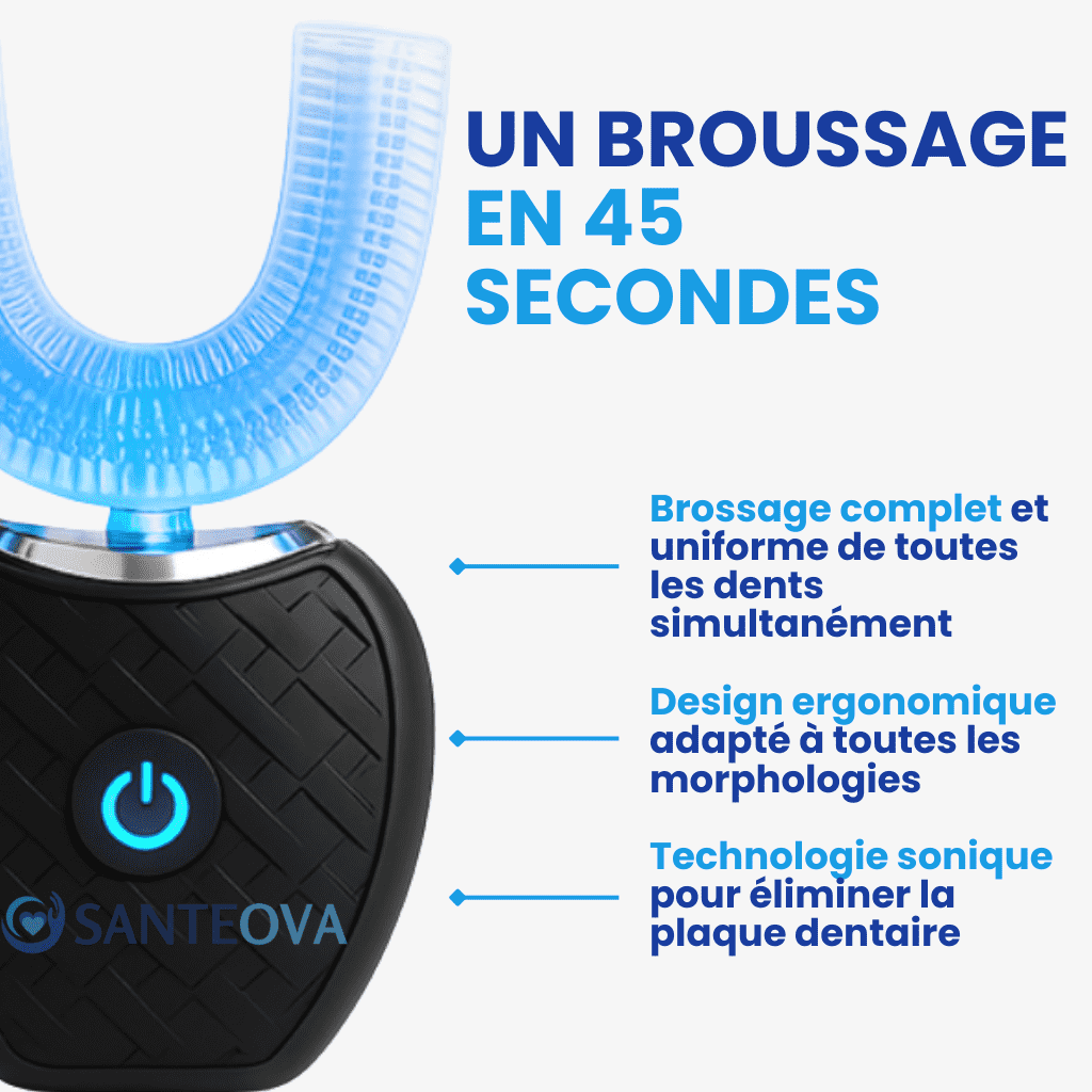 Oravibe™ – Brosse à Dents Électrique Automatique 360°