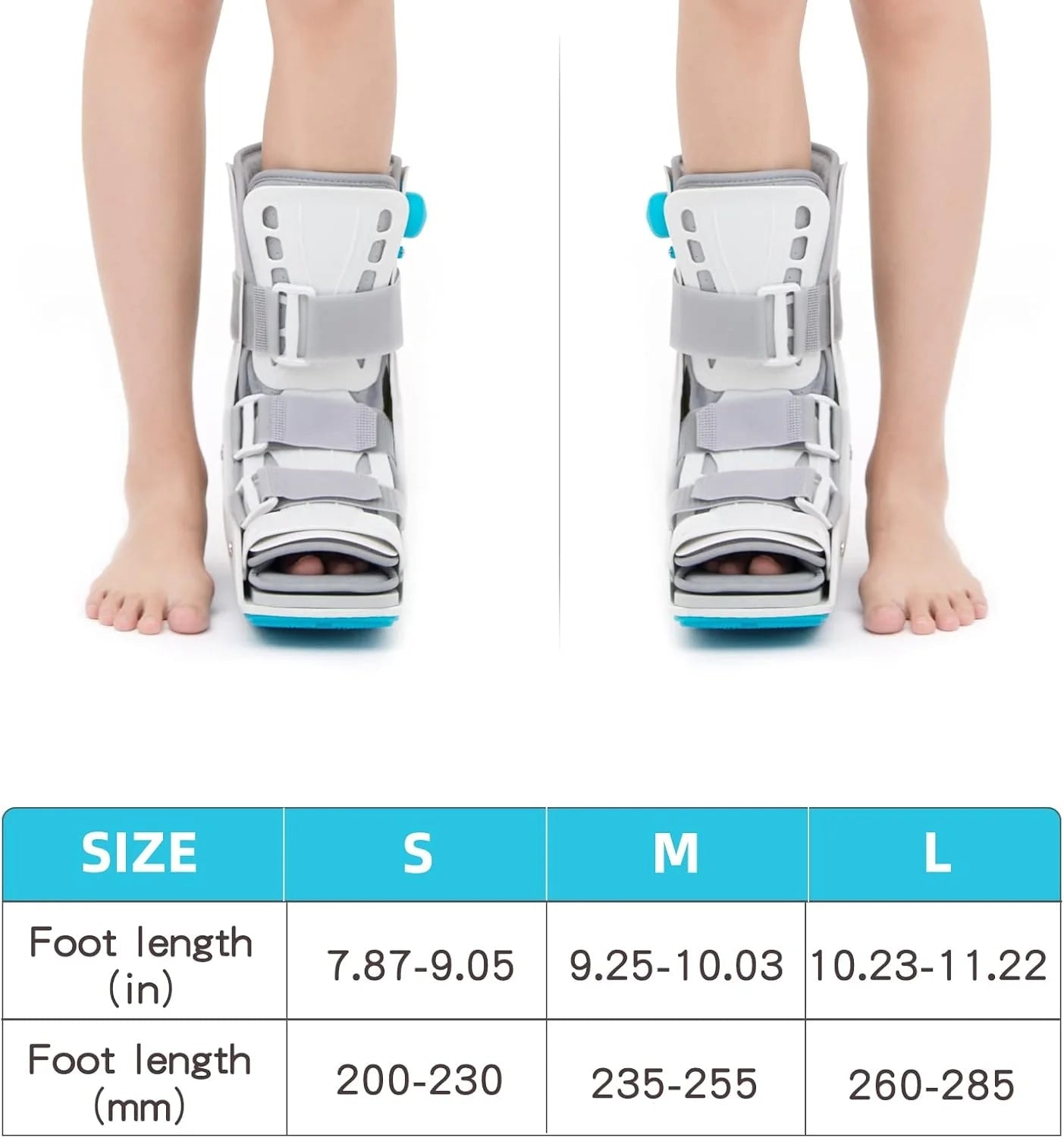 OrthoBoot™ – Appareil Botte Orthopédique Gonflable