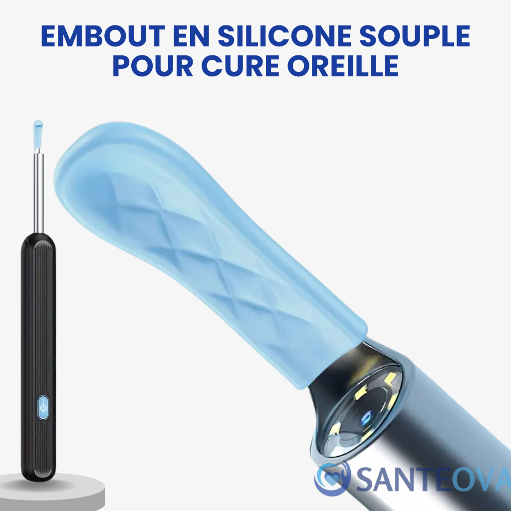 Otoscan™ – Nettoyeur d’Oreille Électrique avec Caméra HD Intégrée