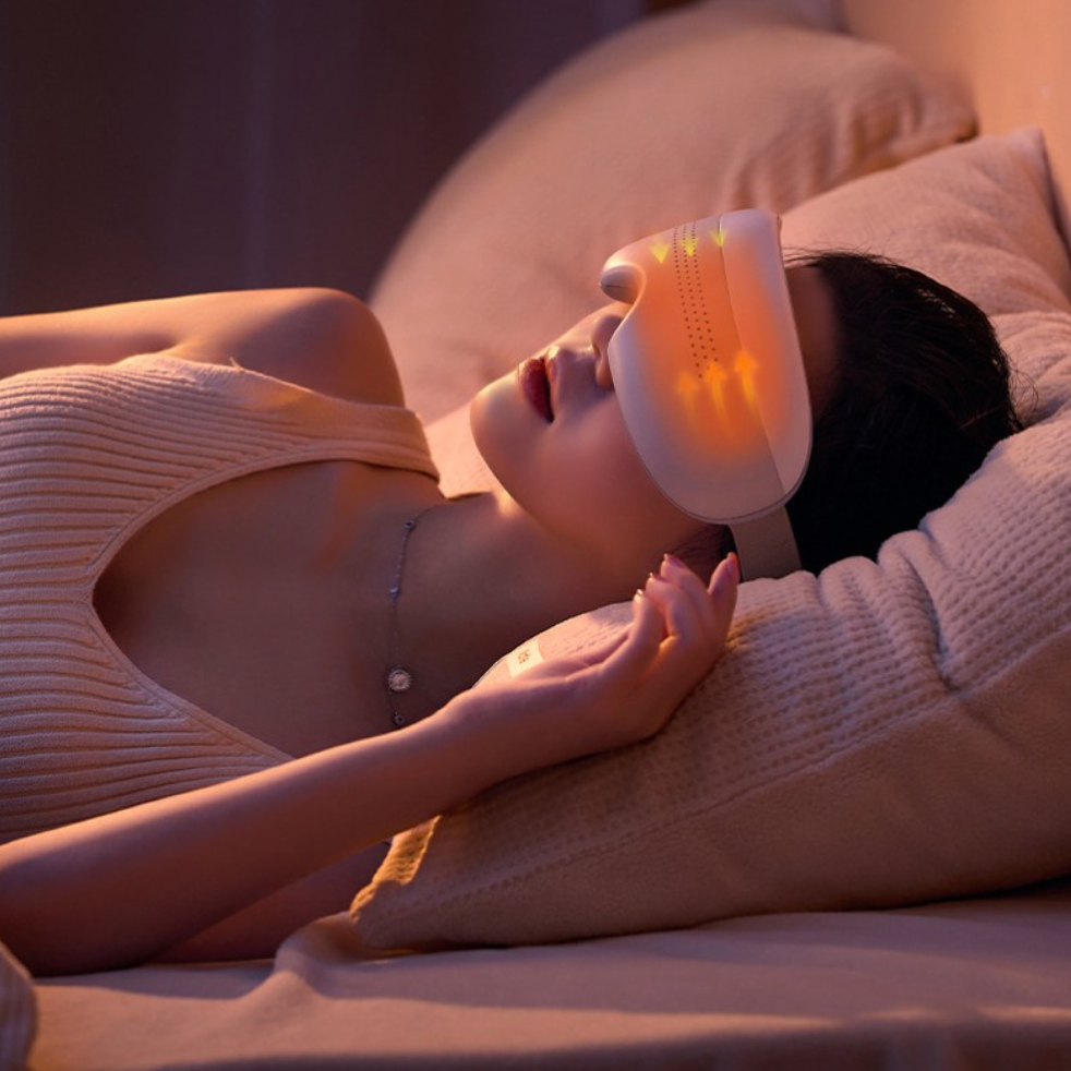 Relaxivue™ – Masque Masseur Intelligent pour les Yeux