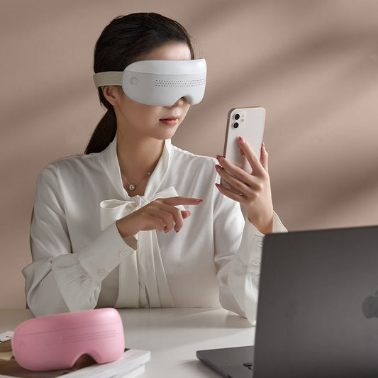 Relaxivue™ – Masque Masseur Intelligent pour les Yeux