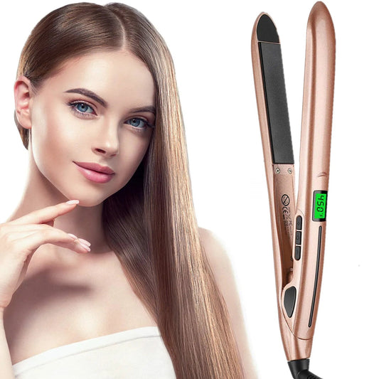 SmartWave™ – Lisseur Cheveux 2-en-1 avec Technologie Céramique & LCD