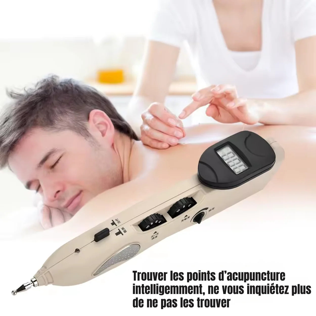 Stylo d’Acupuncture Électronique Numérique