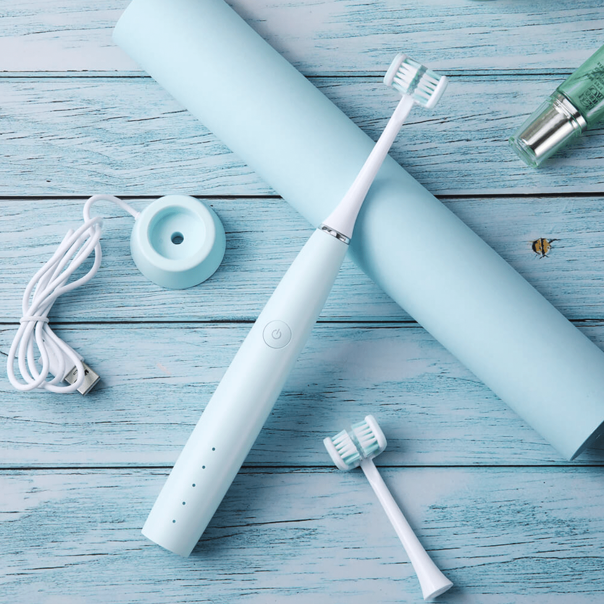 UltraClean™ – Brosse à Dents Électrique à Ultrasons 3 Faces