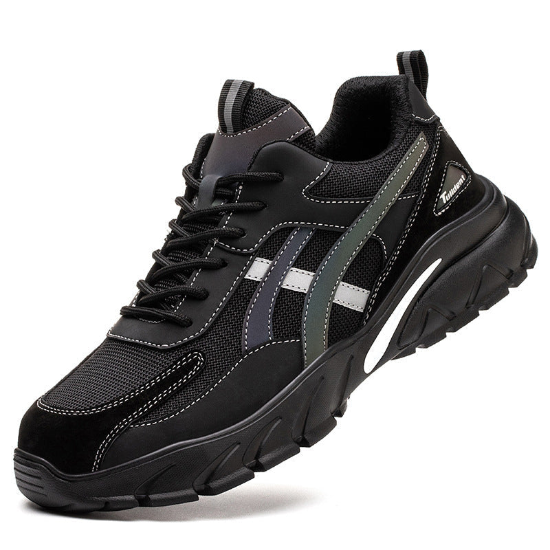 Chaussures de sécurité à semelle résistante à la pénétration gris