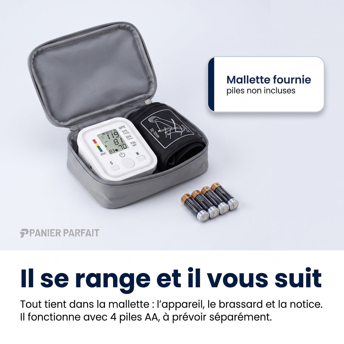 Tensiomètre de bras automatique à affichage digital