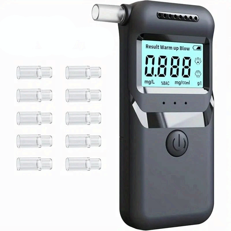 AlcoZen™ – Éthylotest Électronique Portable à Affichage LCD Précis