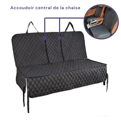 Housse de siège de voiture imperméable pour chien