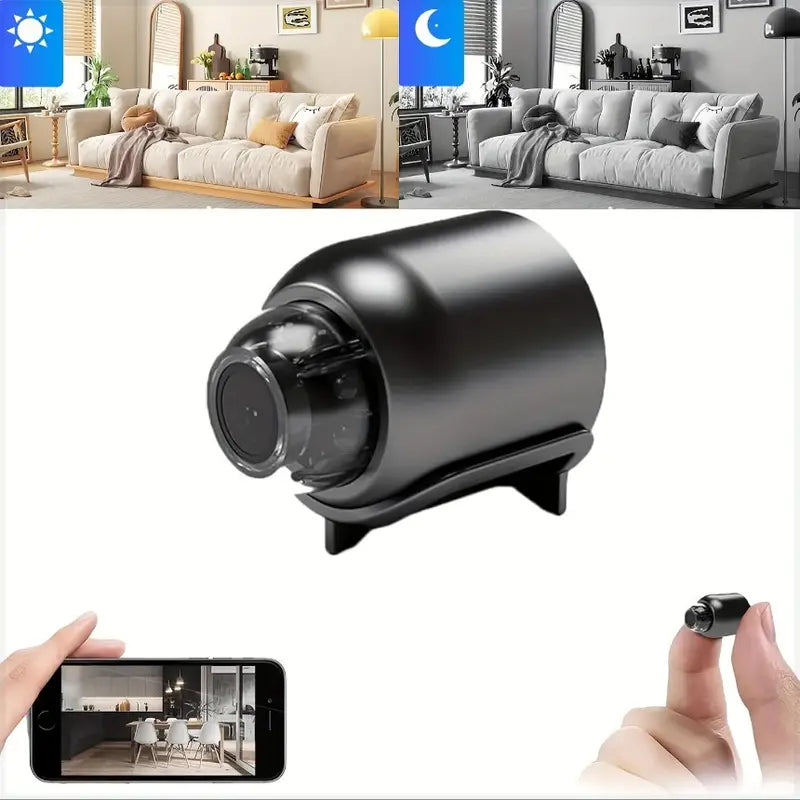 Mini caméra espion sans fil HD à contrôle à distance