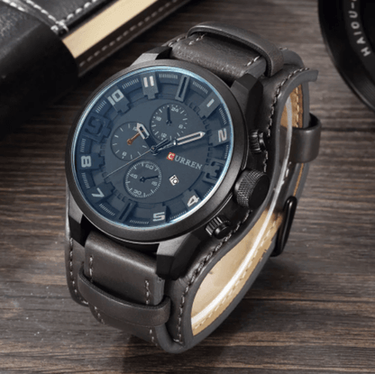 Montre de luxe pour homme élégant