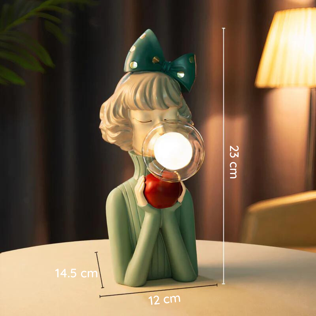 Lampe de table élégante à éclairage LED pour intérieur