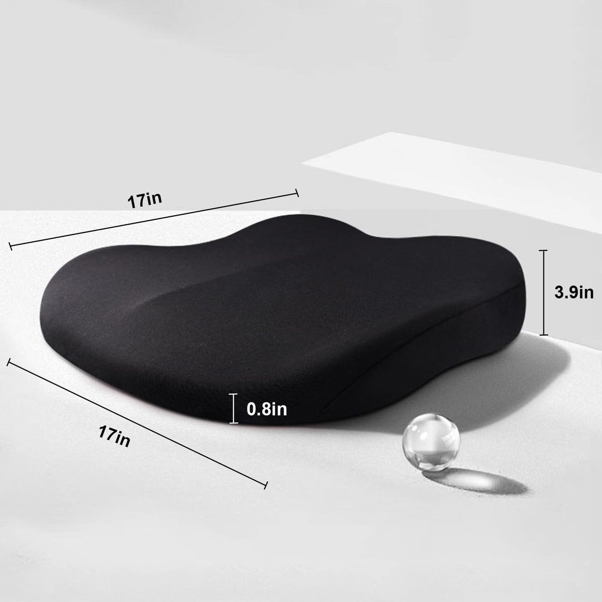 Rehausseur de siège auto ergonomique confortable pour conduite