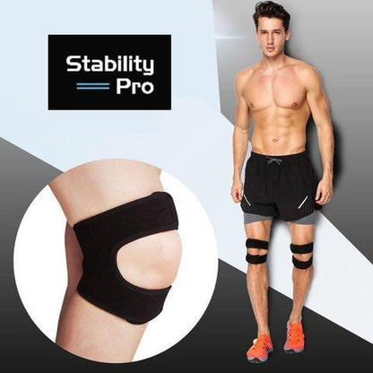 Genouillère réglable à sangle tendon rotulien et ménisque