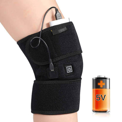 Genouillère chauffante réglable USB Charge