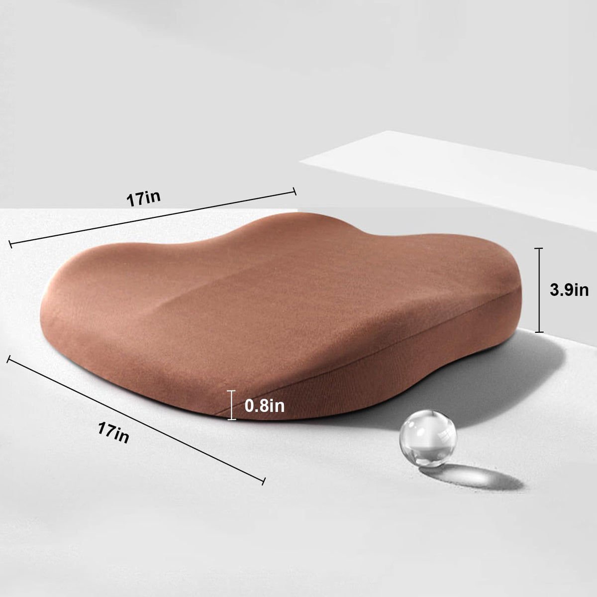 Rehausseur de siège auto ergonomique confortable pour conduite