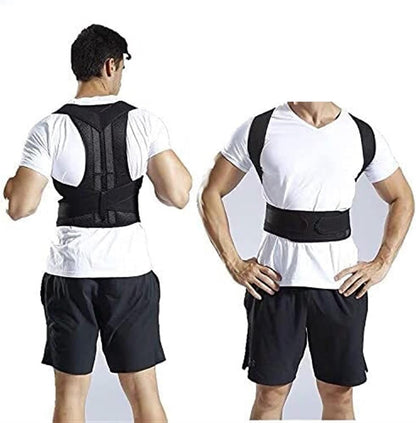Correcteur de posture réglable à barre en alliage