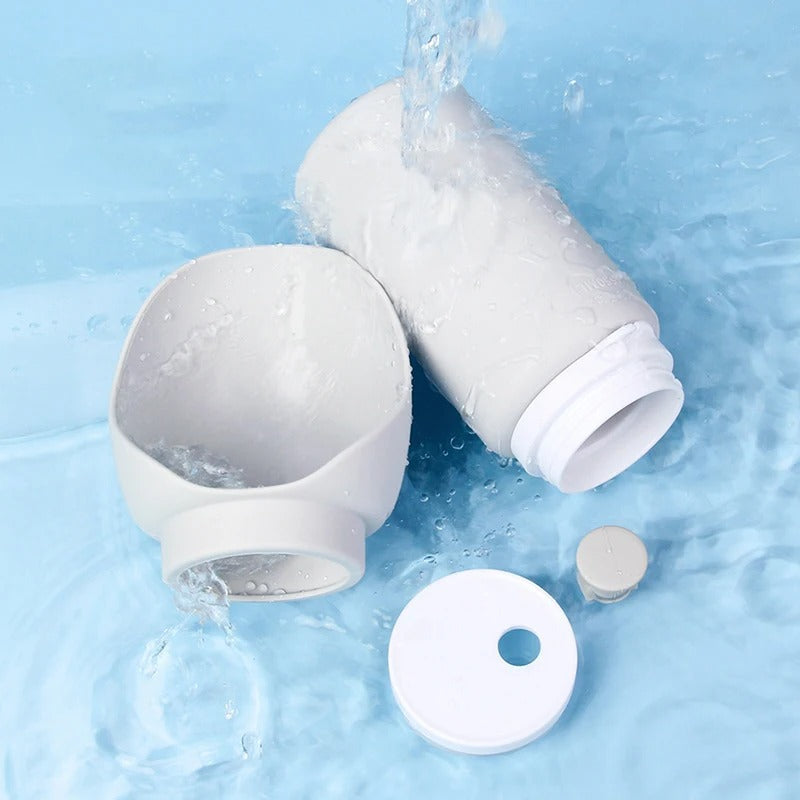 Bouteille d'eau pliable légère en silicone 500 ml