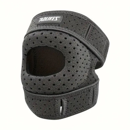 Kneoflex™ – Genouillère Sport Respirante à Double Sangles et Stabilisation Rotulienne