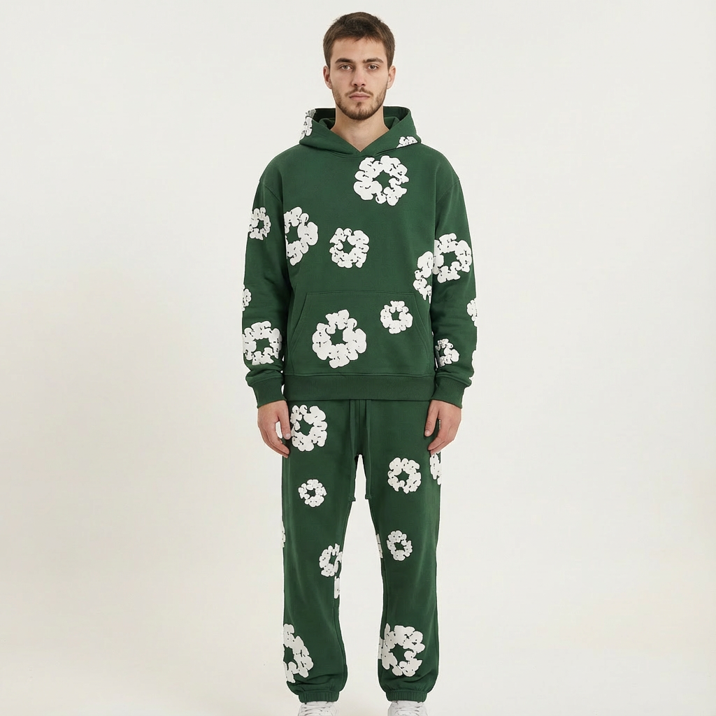 Sweat Homme Floral Élégant – Confort Chic Printemps