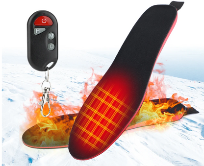 Semelles chauffantes rechargeables à technologie thermique