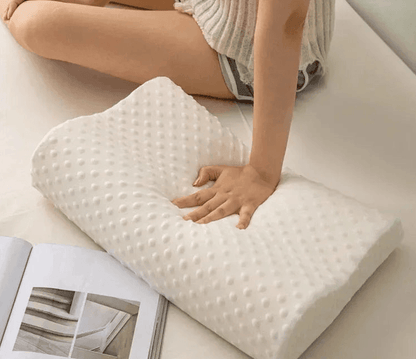 Oreiller de Sommeil Ergonomique à Mémoire de Forme