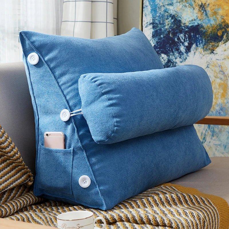 ReadLuxe™ – Coussin de Lecture Ergonomique avec Soutien Lombaire