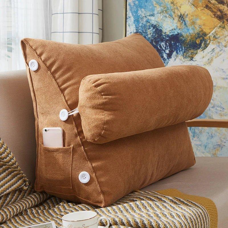 ReadLuxe™ – Coussin de Lecture Ergonomique avec Soutien Lombaire