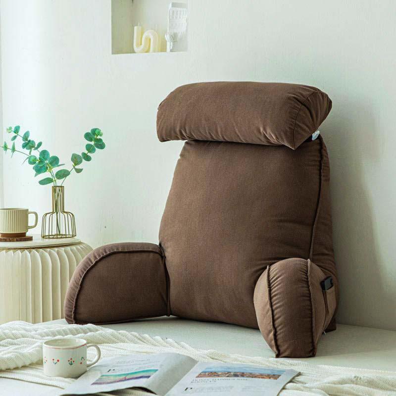 LuxLire™ – Coussin de Lecture Ergonomique pour Lit avec Mousse Mémoire