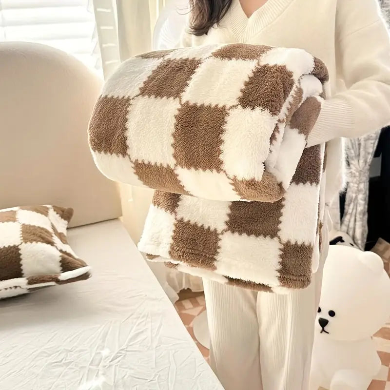 CozyPlaid™ – Couverture lestée douce et épaisse pour adultes et animaux